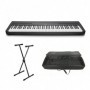 Yamaha P45 kit pianoforte 88 tasti + supporto e custodia