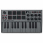 AKAI MPK Mini Mk3 Grey Master Keyboard Tastiera MIDI USB 25 Tasti Grigia