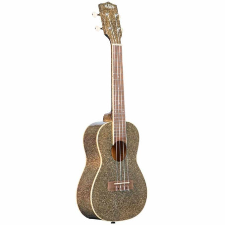 Kala KA-SPRK-GOLD Ukulele Concerto Sparkle Gold Oro Lucido con Borsa