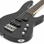 ESP LTD B-10 BK Satin Basso Elettrico 4 Corde Nero con Borsa