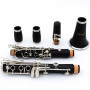 ffalstaff Clarinetto Sib 17 Chiavi Nichelate con Custodia e Accessori