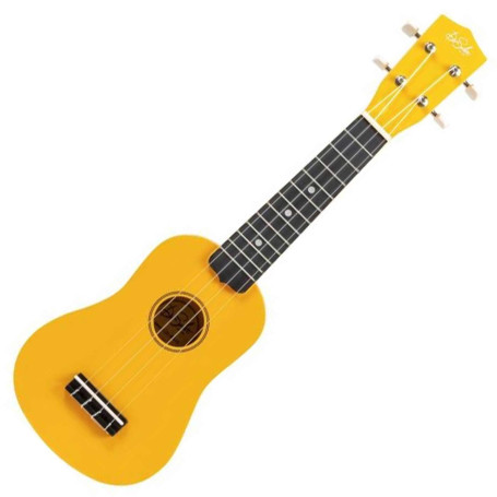 De Salvo UKSYE Ukulele Soprano Giallo con Borsa