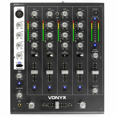 VONYX STM-7010 Mixer a 4 Canali per DJ