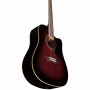 Eko ranger cw Eq red sunburst chitarra acustica amplificata