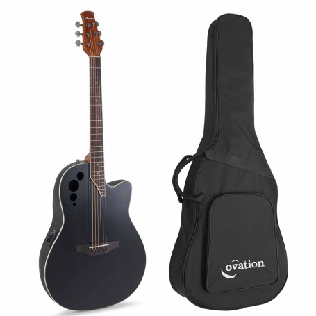 Ovation Applause AE44II Chitarra Acustica Amplificata + Custodia Nera