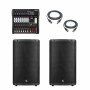 Proel DIVA 12A impianto audio 2000 watt con mixer per dj karaoke