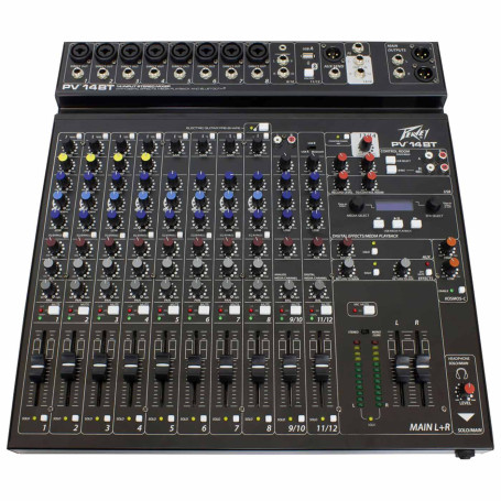 Peavey PV 14BT mixer professionale 14 canali con bluetooth