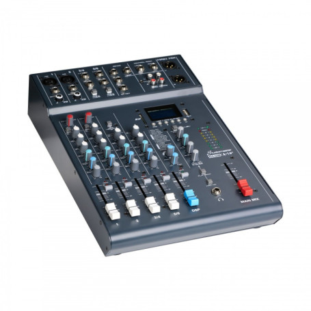 Mixer 6CH Studiomaster Club XS6+ con lettore, BT & FX