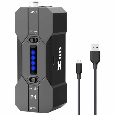 XVive P1 Alimentatore Phantom portatile per microfoni