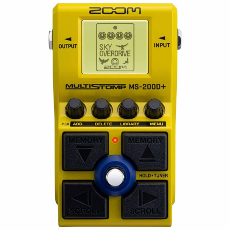 Zoom MS-200D+ Pedale multieffetto per chitarra