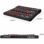 SINEXTESIS CT-80S Mixer 8 canali MP3 USB Bluetooth