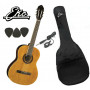 Eko CS10 Chitarra classica 4/4 Natural + custodia e plettri