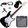 Fender Squier Stratocaster Kit Chitarra elettrica + Amplificatore Fender Frontman 10G