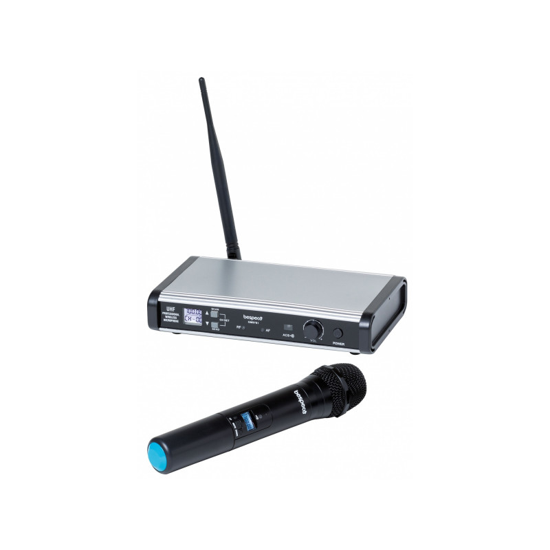 MICROFONO WIRELESS UHF RADIOMICROFONO A GELATO PER CASSE