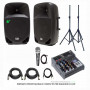 Italian Stage P108AMKII Impianto audio per Karaoke Dj con USB MP3 BT