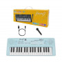 ffalstaff Mini Tastiera Elettronica 37 tasti - Uso Melodica (celeste)