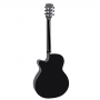 Chitarra acustica Soundsation YELLOWSTONE-MJCE-BK Chitarra acustica mini jumbo